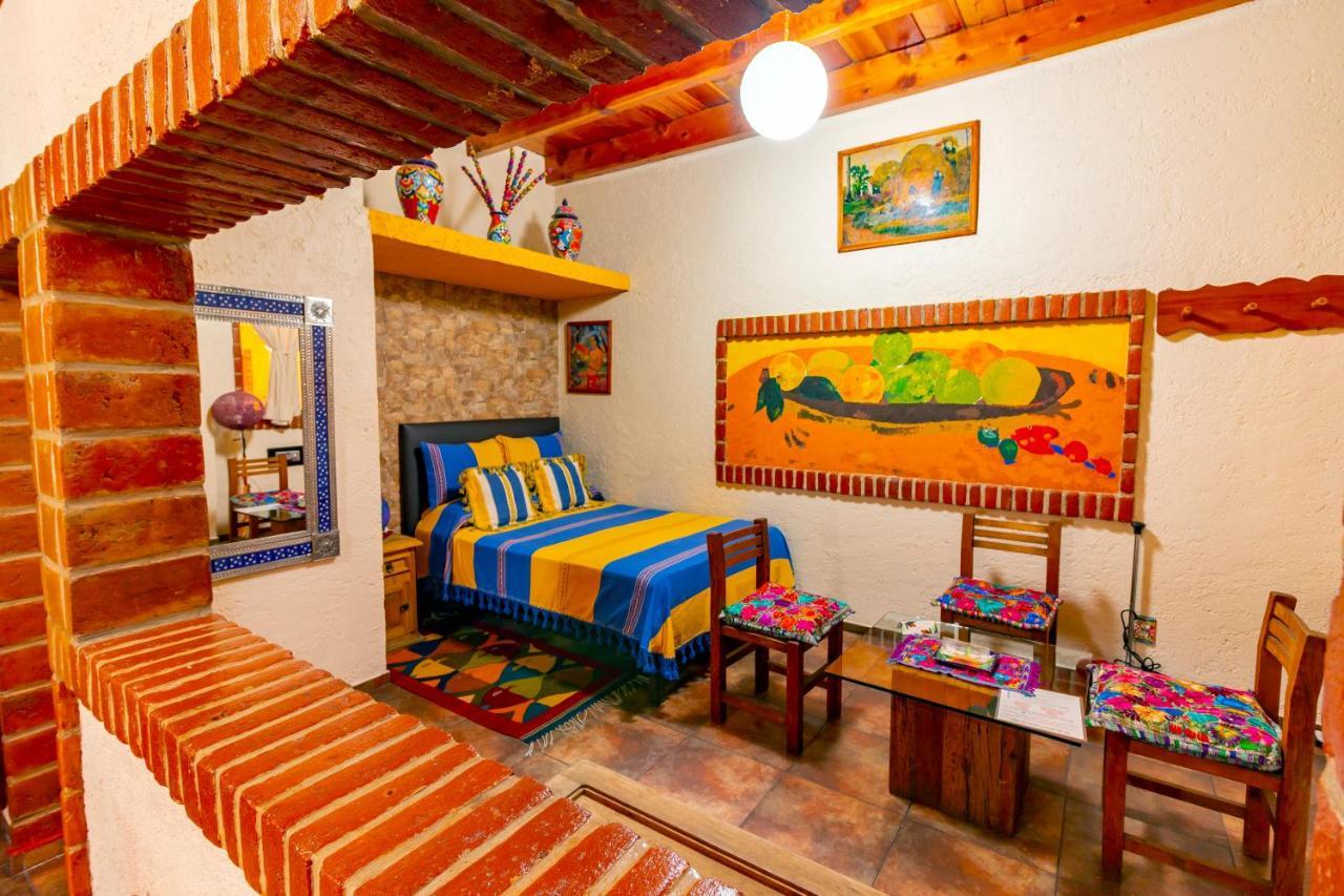 مدينة مكسيكو Mex Suites Casa Azul B&B المظهر الخارجي الصورة
